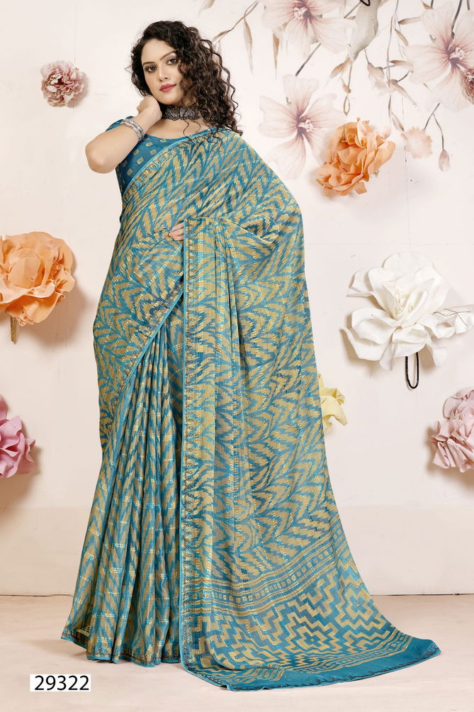 Rosemary By Vallabhi Swarovski Brasso Sarees Wholesale Shop In Surat